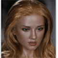 Blonde Haarimplantat